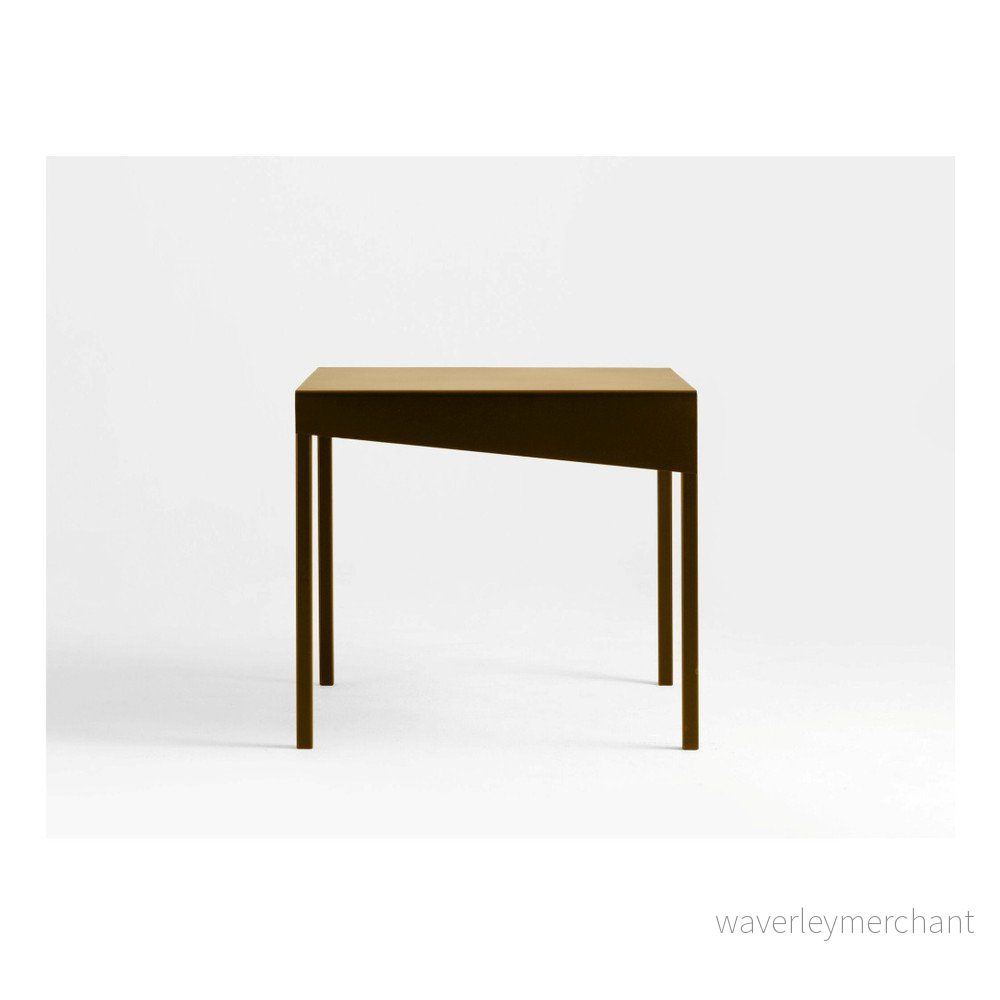 Konferenční kovový stůl ve zlaté barvě Custom Form Obroos, 50 x 50 cm v:1303172