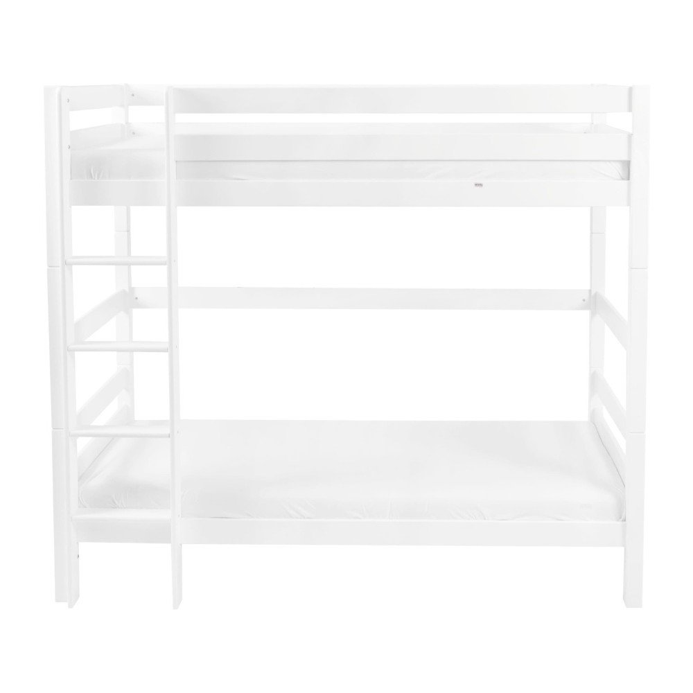 Bílá dětská palanda z masivního bukového dřeva Mobi furniture Daniel, 200 x 90 cm v:992190