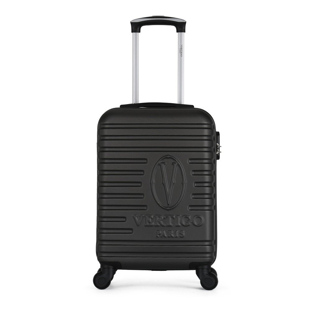 Tmavě šedý cestovní kufr na kolečkách VERTIGO Valises Cabine Cadenas v:1097220