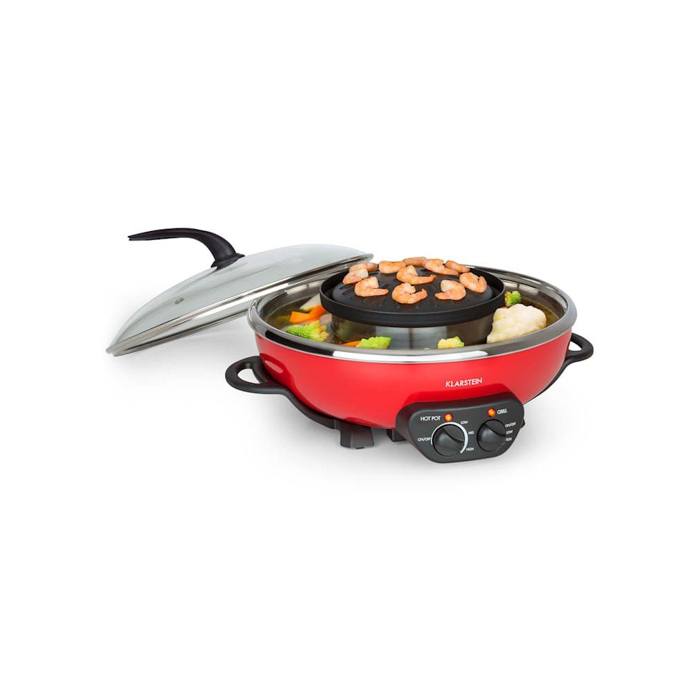 Hrnec hot pot s grilovací deskou Klarstein Szechuan v:1408367