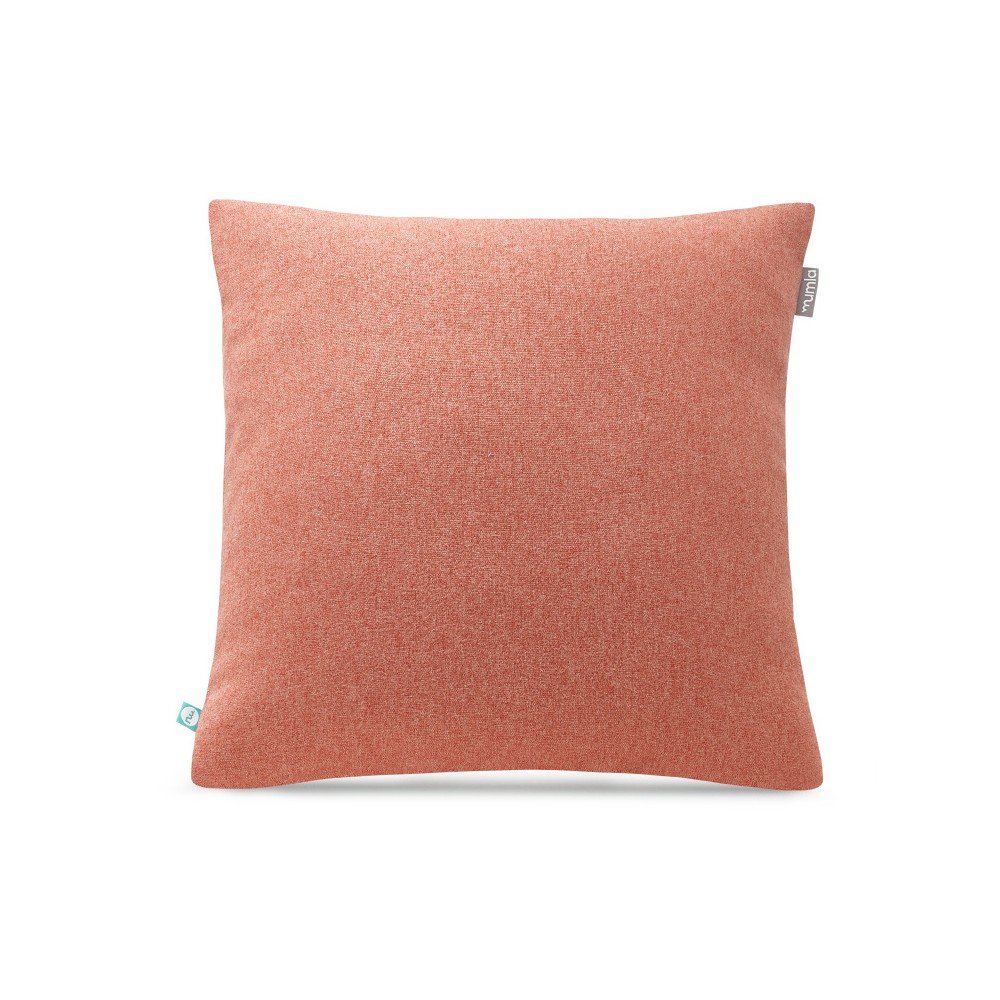 Korálově červený povlak na polštář Mumla Felt, 45 x 45 cm v:980768