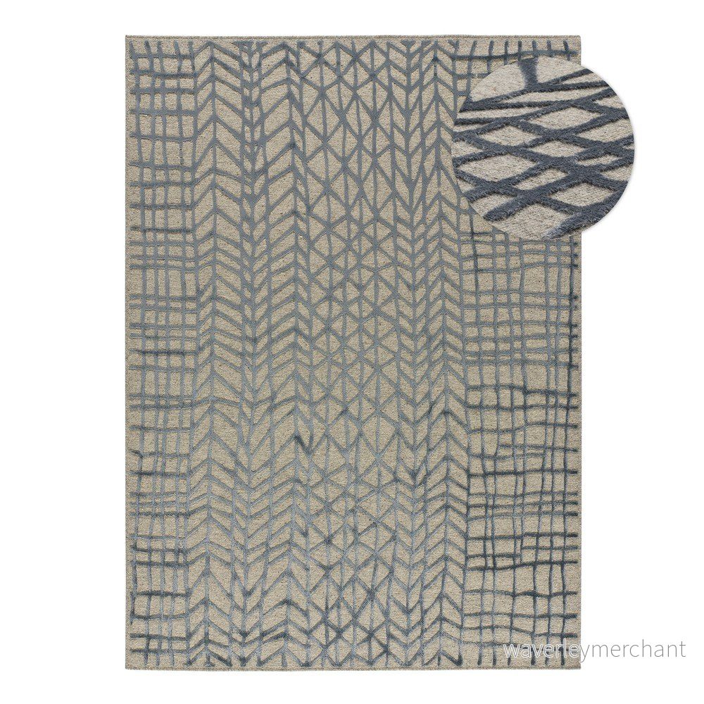 Modro-béžový koberec 230x160 cm Cata v:1465296