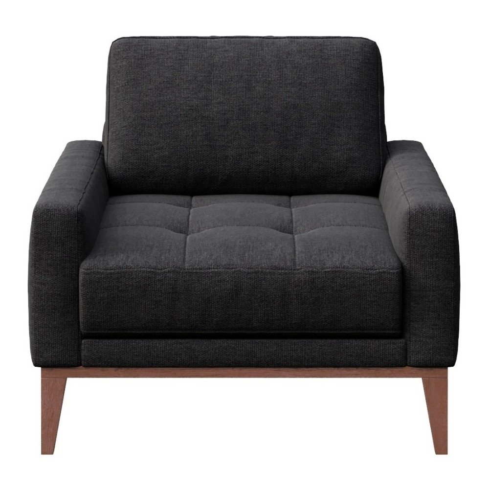 Antracitově šedé křeslo MESONICA Musso Tufted v:964144 Antracitově šedé křeslo MESONICA Musso Tufted v:964144
