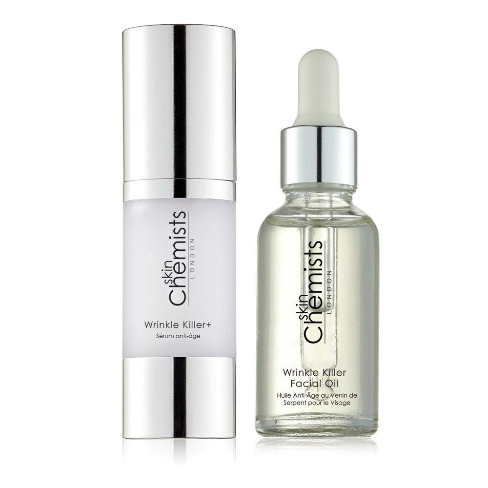Sada hydratačního oleje na obličej a séra Skin Chemists Wrinkle Killer v:871384