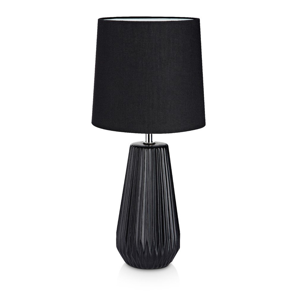 Černá stolní lampa Markslöjd Nicci, ø 19 cm v:1239054