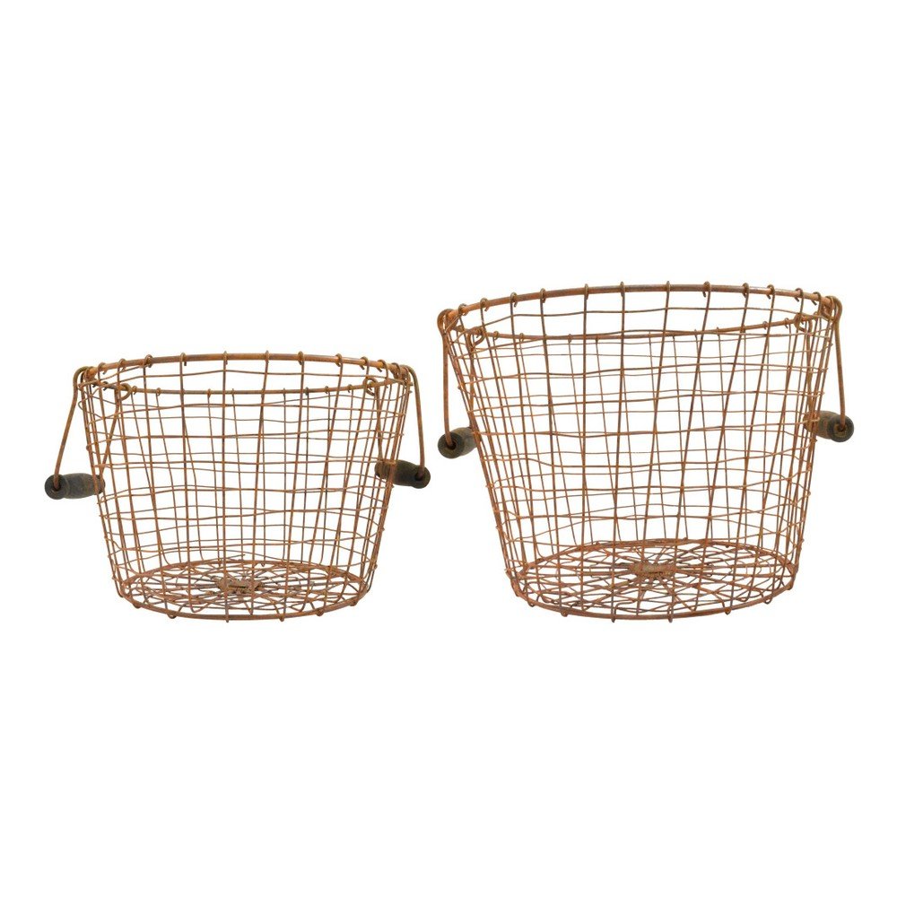 Sada 2 košů Dassie Artisan Desna Vintage v:837380