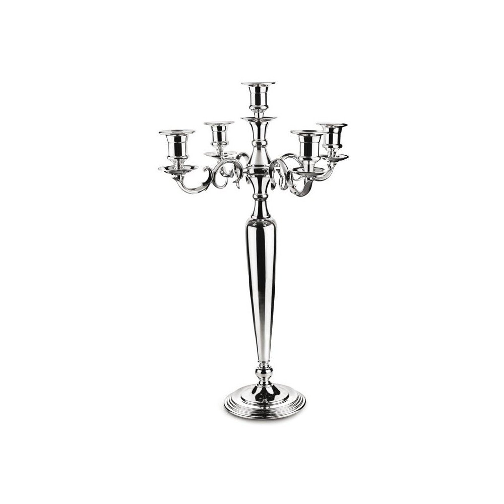 Pětiramenný svícen Zilverstad Empire, 83 cm v:815314