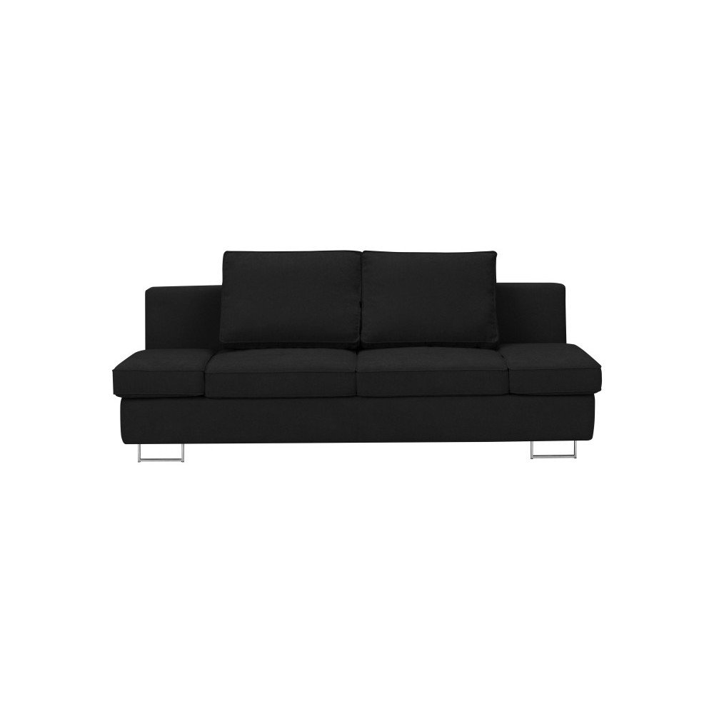 Černá dvojmístná rozkládací pohovka Windsor & Co Sofas Iota v:1071892