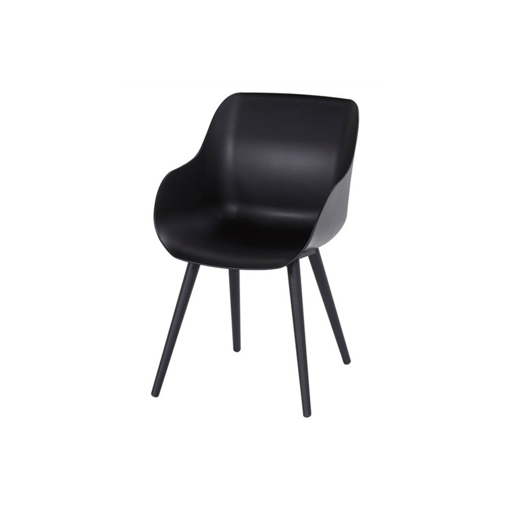 Sada 2 černých zahradních židlí Hartman Sophie Organic Studio Chair v:1232744