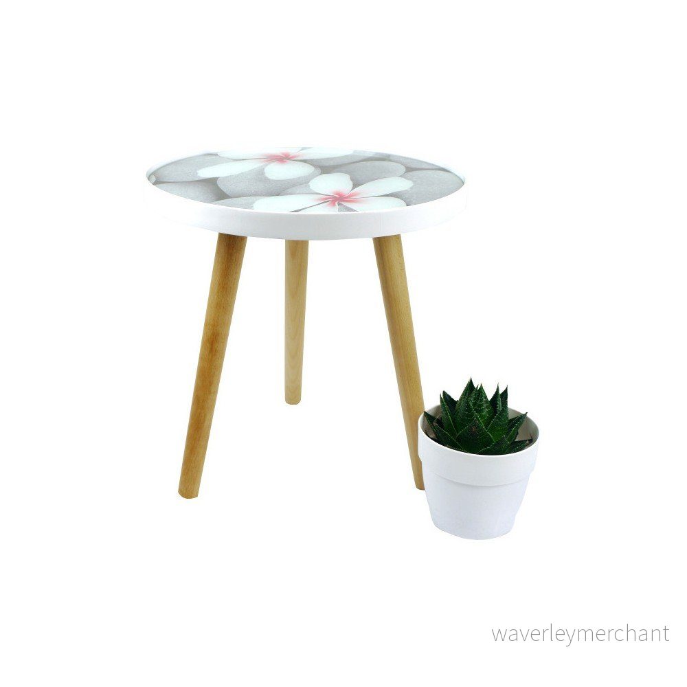 Odkládací stolek Furniteam Design, ⌀ 40 cm v:1254686
