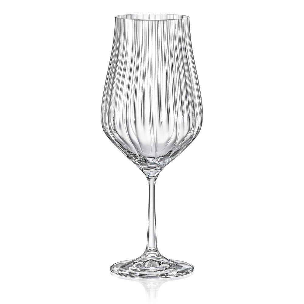 Sada 6 sklenic na víno Crystalex Tulipa Optic, 550 ml v:1368243