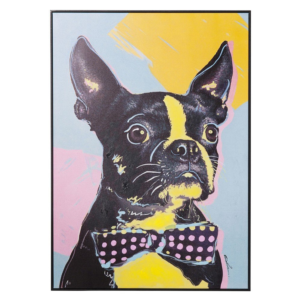 Nástěnný obraz Kare Design Monsieur Toto, 102 x 72 cm v:1319686
