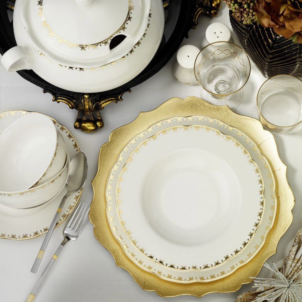 59dílná sada porcelánového nádobí Kutahya Dynasty v:1025894 59dílná sada porcelánového nádobí Kutahya Dynasty v:1025894