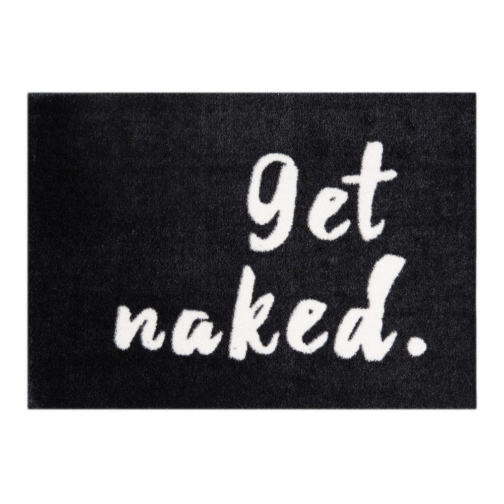 Černá rohožka Mint Rugs StateMat Get Naked, 50 x 70 cm v:865582 Černá rohožka Mint Rugs StateMat Get Naked, 50 x 70 cm v:865582