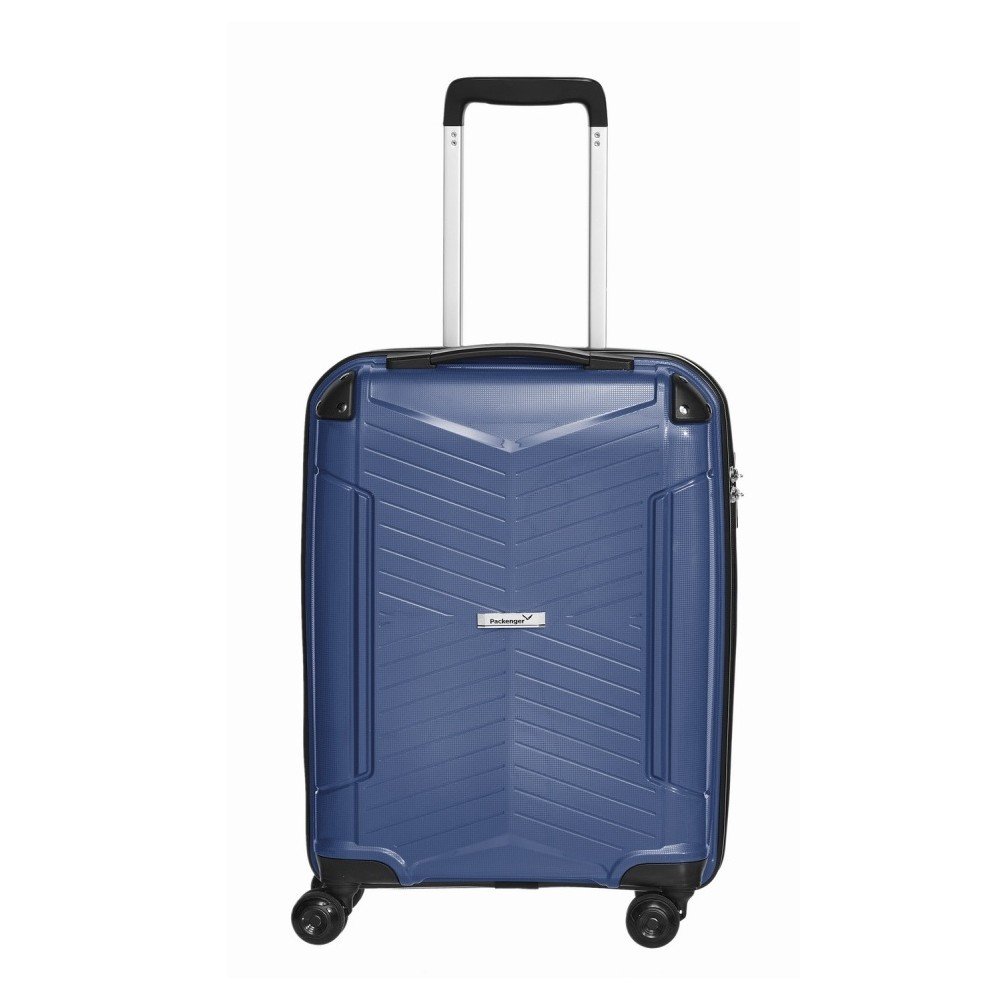 Modrý cestovní kufr Packenger, 33 l v:1027664