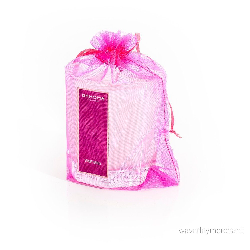 Vonná svíčka s vůní cedrového dřeva a jasmínu Bahoma London Octagonal Cangle in Organza Bag v:1315426