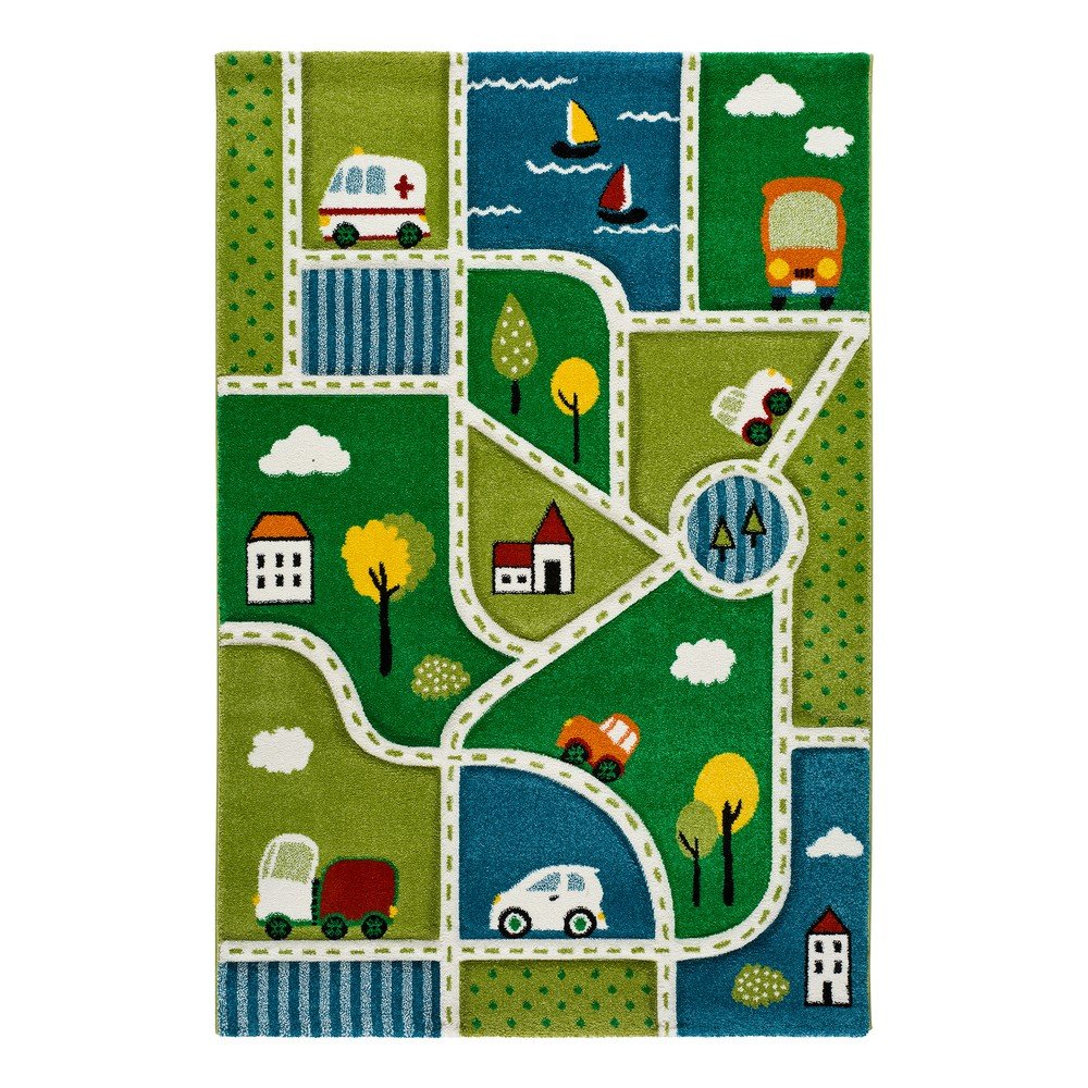 Dětský koberec Universal Toys City, 120 x 170 cm v:1351405