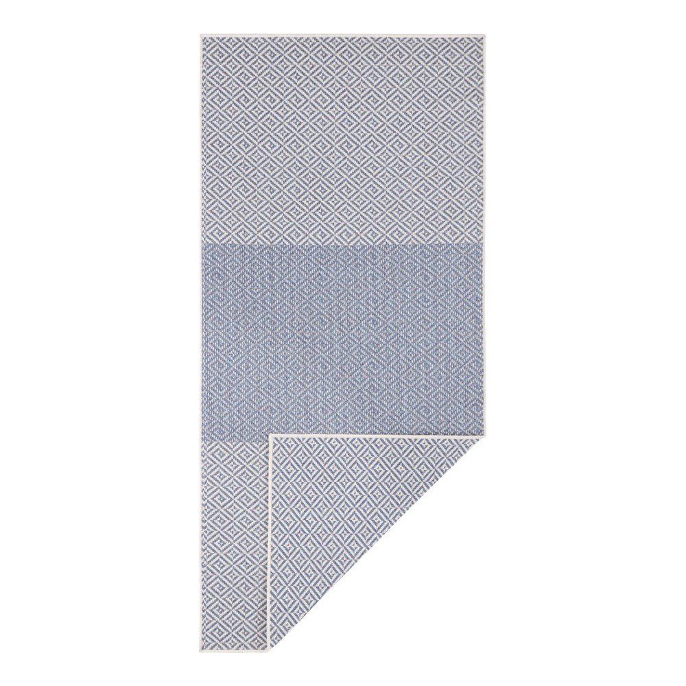 Modrý oboustranný venkovní běhoun NORTHRUGS Borneo, 80 x 350 cm v:1228408