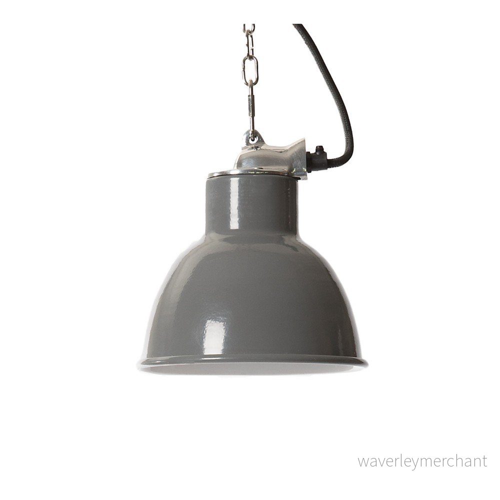 Tmavě šedé závěsné svítidlo Look4Lamps NanoSealand v:1083342
