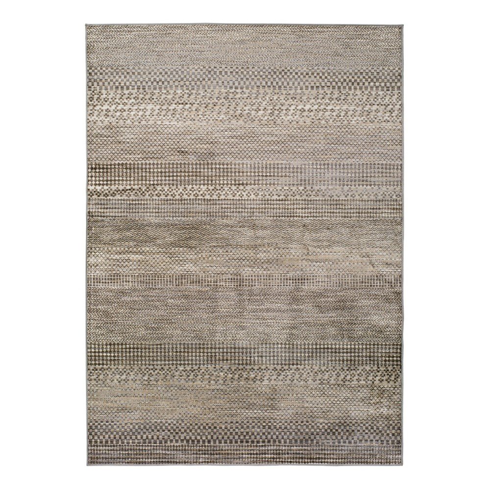 Šedý koberec z viskózy Universal Belga Beigriss, 140 x 200 cm v:1182092