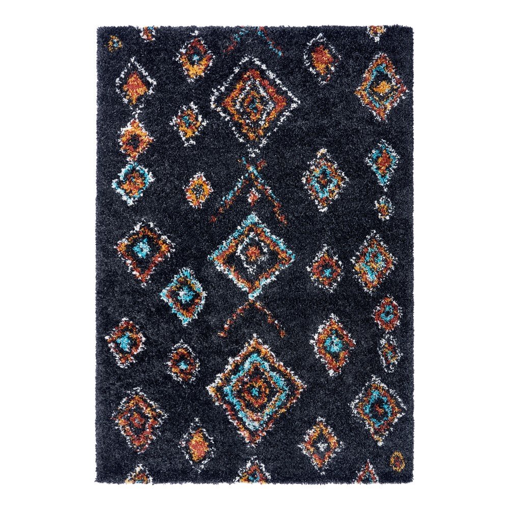 Černý koberec Mint Rugs Phoenix, 120 x 170 cm v:1364333