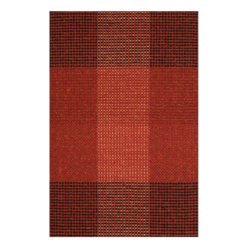 Červený ručně tkaný vlněný koberec Linie Design Genova, 200 x 300 cm v:810176
