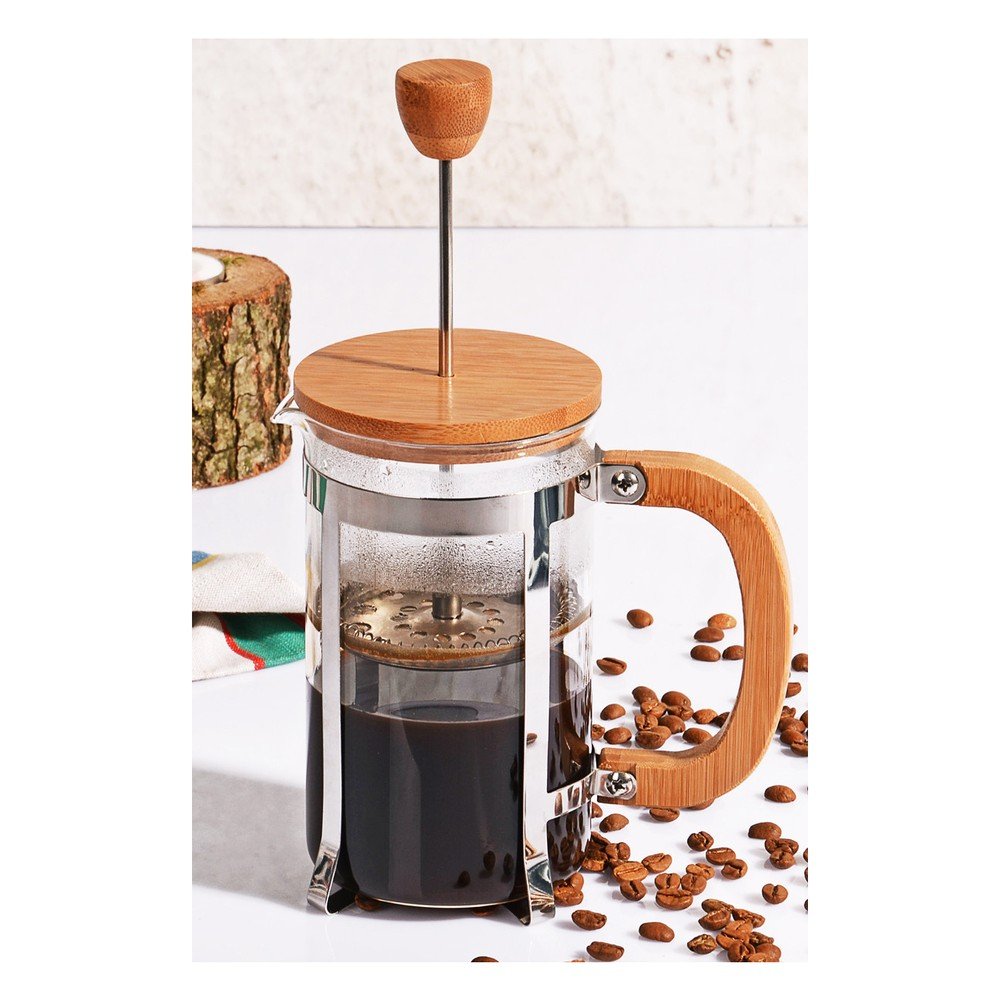 French press s bambusovým víčkem Kutahya Bisous, 600 ml v:1106960