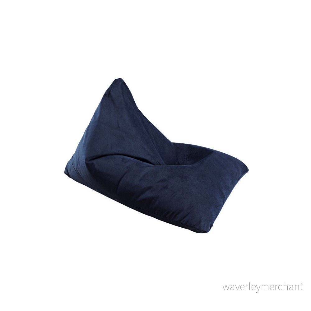 Tmavě modrý sedací vak Innovation Soft Peak Velvet Dark Blue v:1306914
