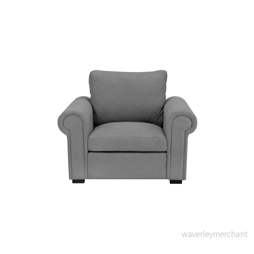 Světle šedé křeslo Windsor & Co Sofas Hermes v:1096618