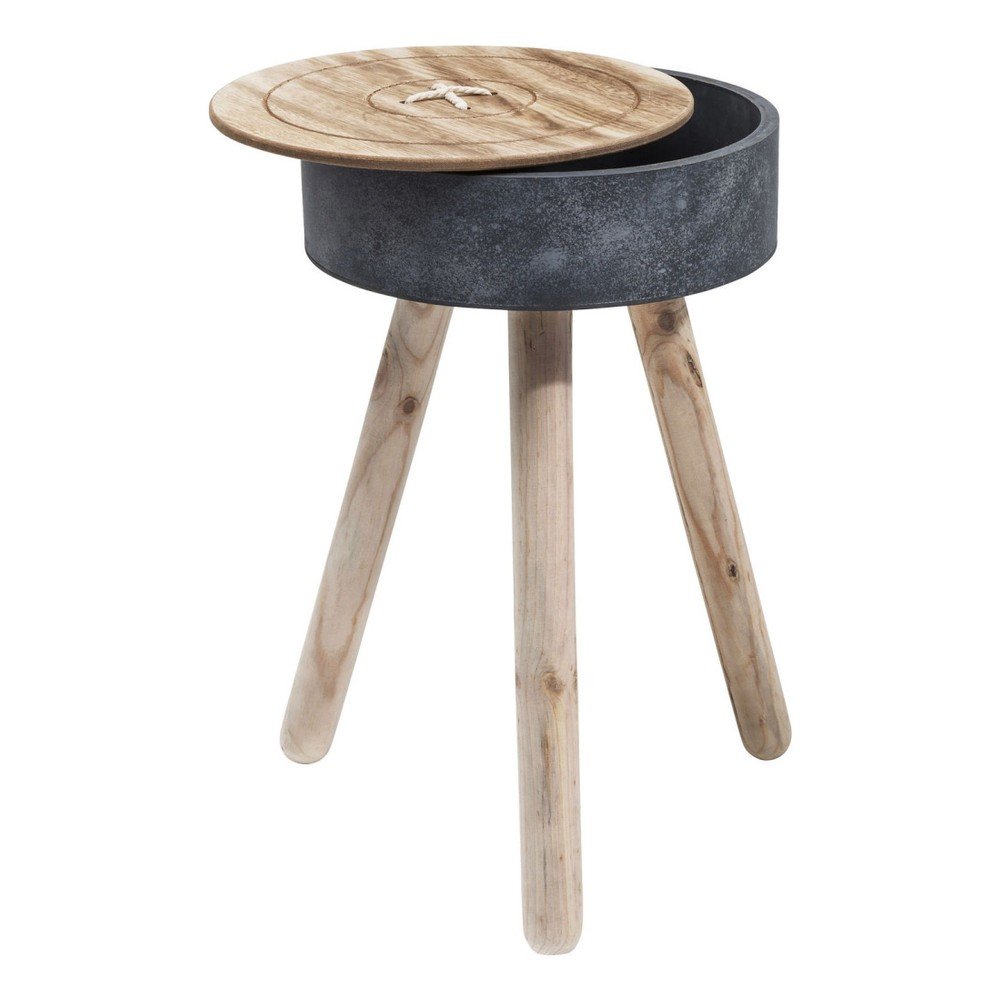 Příruční stolek s odnímatelnou deskou Kare Design Button v:968668