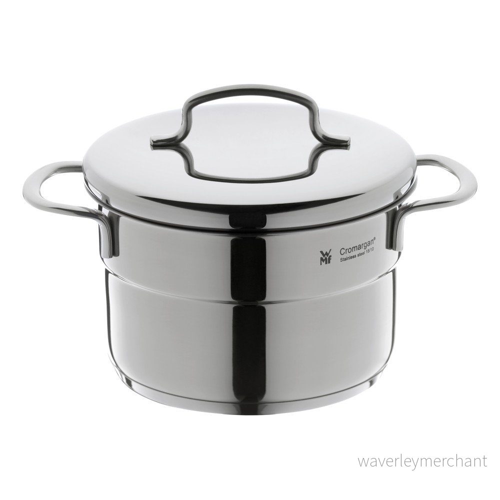 Nerezový hrnec s pokličkou WMF Cromargan® Mini, ⌀ 14 cm v:1131530