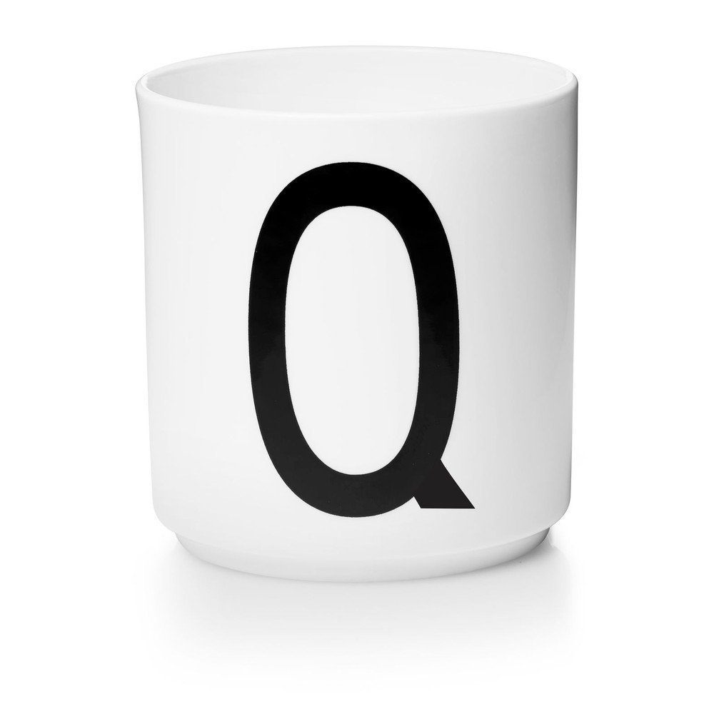 Bílý porcelánový hrnek Design Letters Personal Q v:1417983