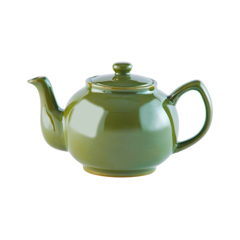 Brčálově zelená konvička z kameniny Price & Kensington Brights, 1,1 l v:1039262