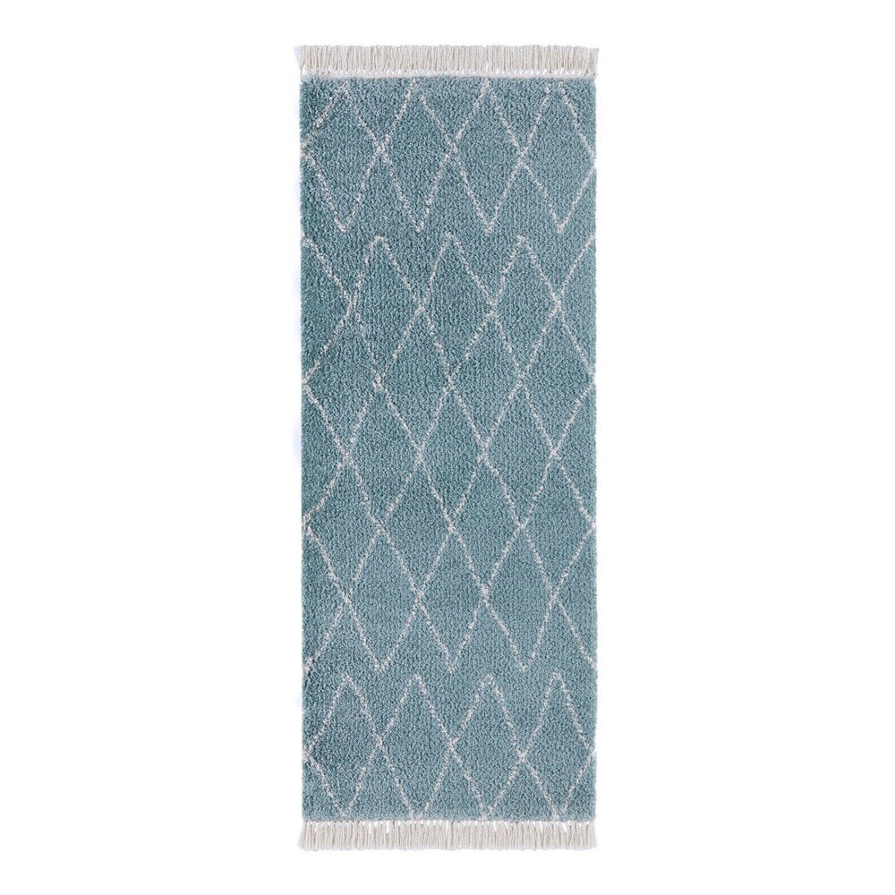Modrý běhoun Mint Rugs Galluya, 80 x 200 cm v:1006424