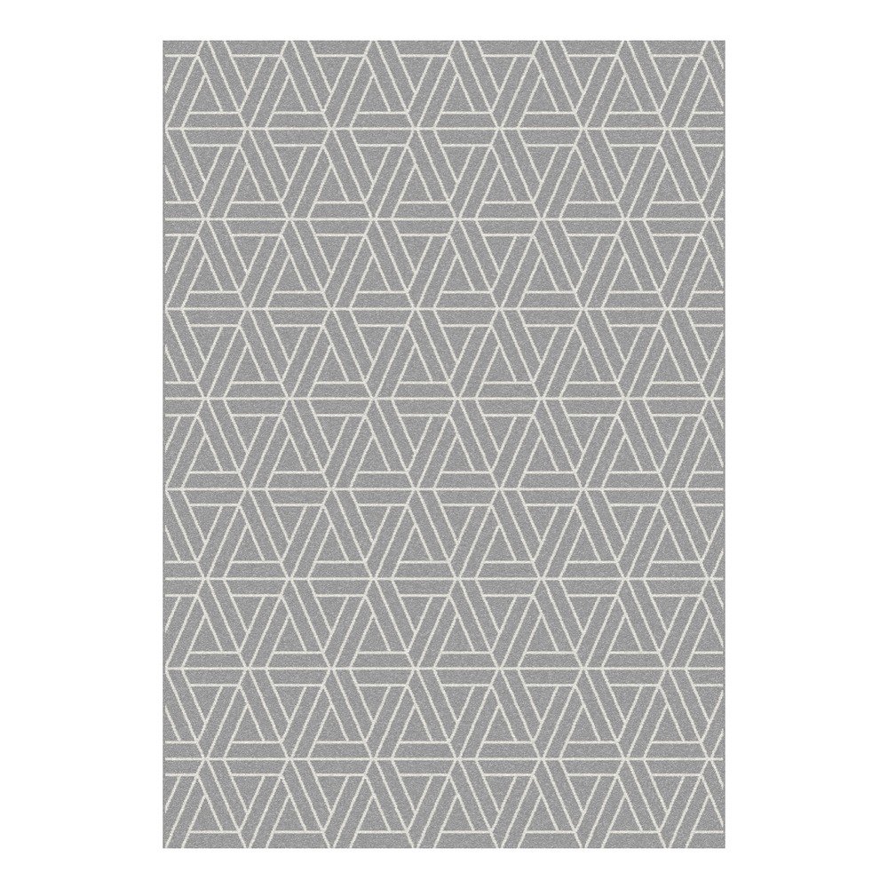 Šedý koberec Universal Matrix Grey, 80 x 150 cm v:1182056