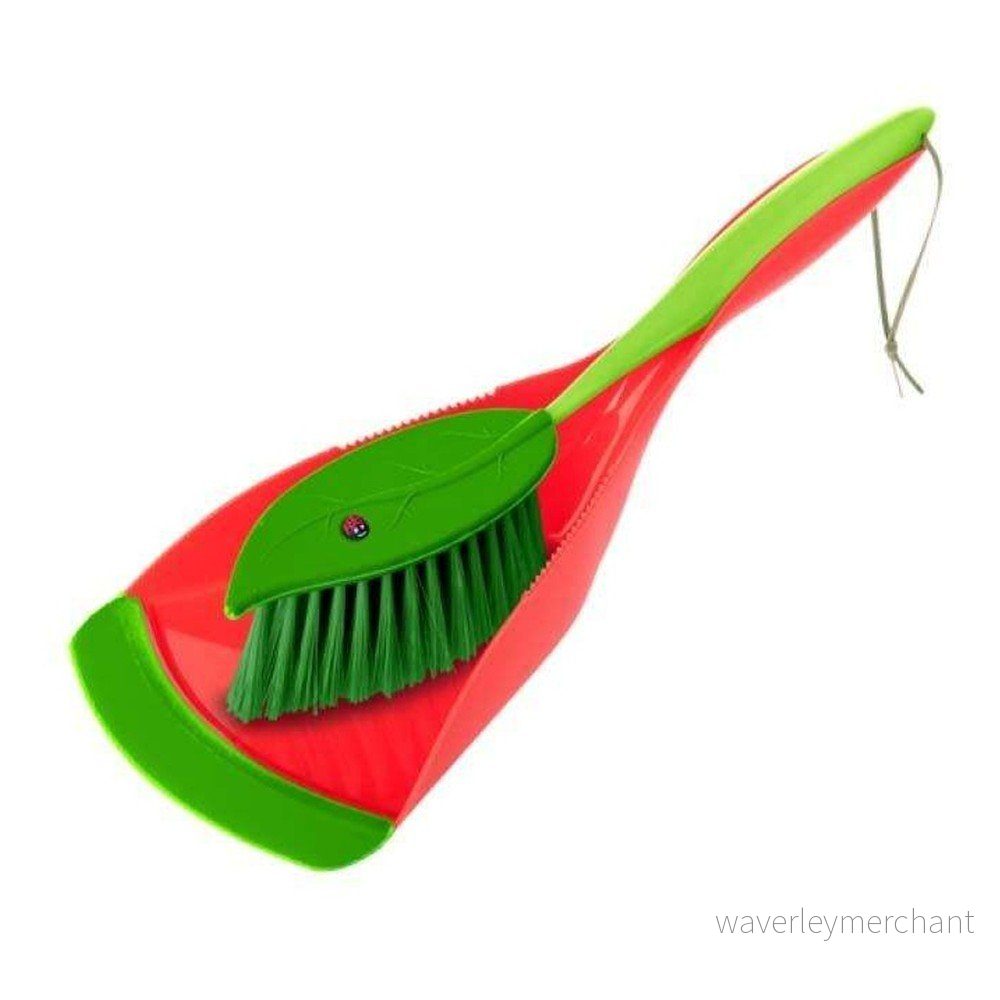 Set zeleného smetáčku s červenou lopatkou Vigar Power v:751312