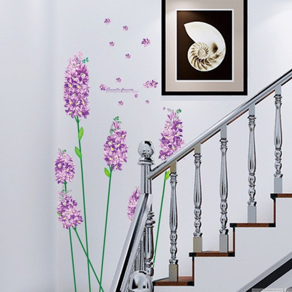 Sada samolepek Ambiance Romantic Iris Flowers v:817492