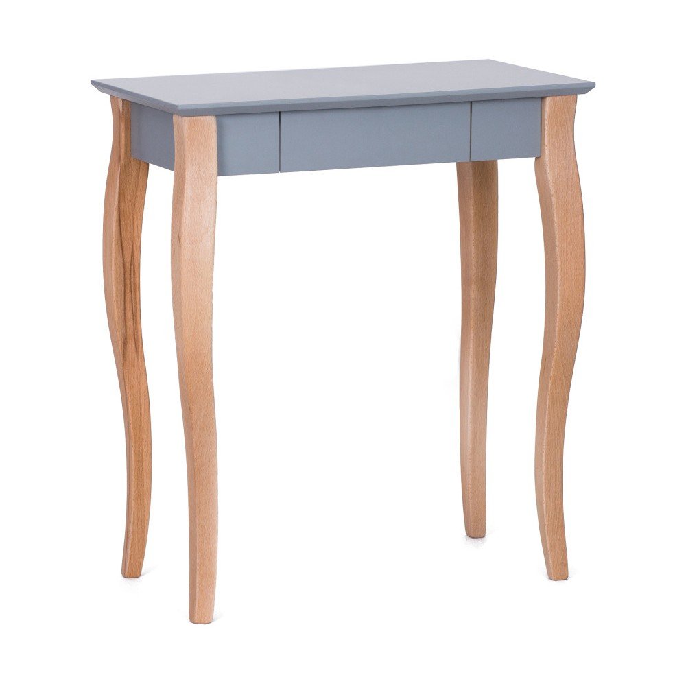 Tmavě šedý psací stůl Ragaba Lillo, délka 65 cm v:749802