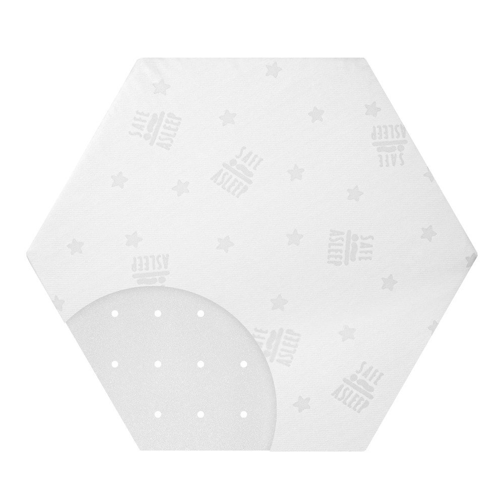 Pěnová dětská matrace s odnímatelným potahem 99x114 cm Safe Asleep® – Roba v:1789828