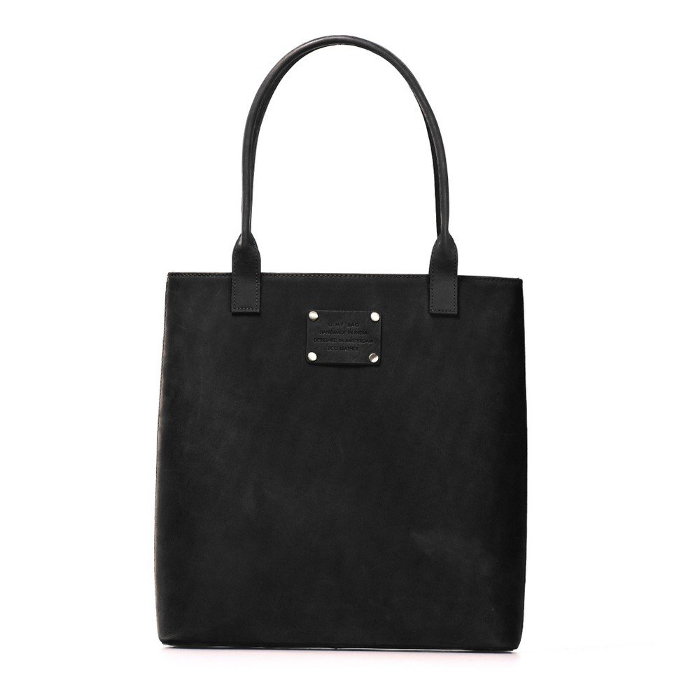 Černá kožená kabelka O My Bag Posh Stacey midi v:903706